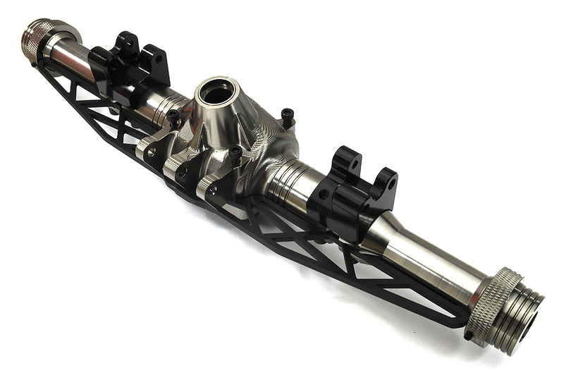 Precision-Crafted Billet Machined Rear Axle Housing for Axial SCX6 252001