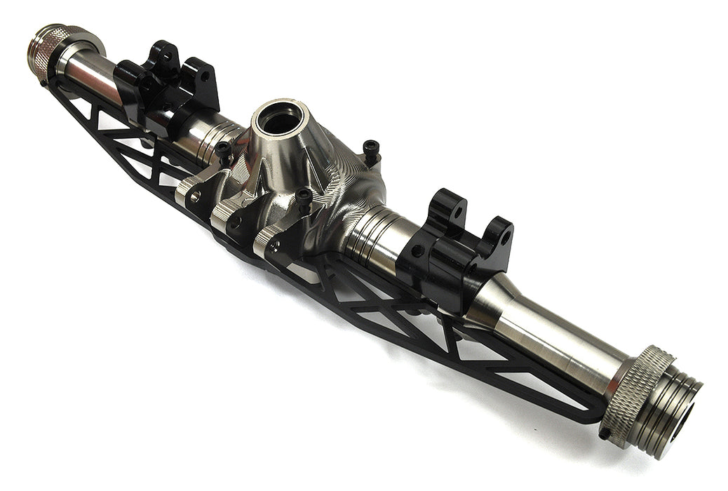 Precision-Crafted Billet Machined Rear Axle Housing for Axial SCX6 252001