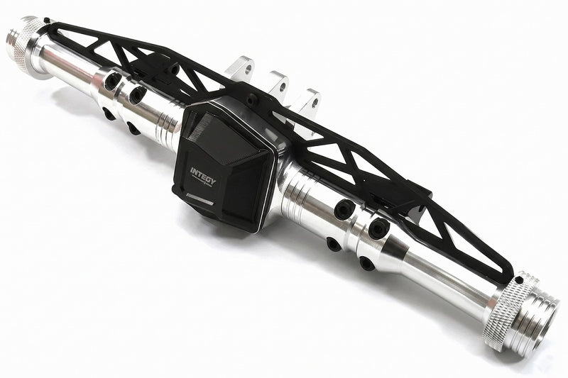 Precision-Crafted Billet Machined Rear Axle Housing for Axial SCX6 Crawler