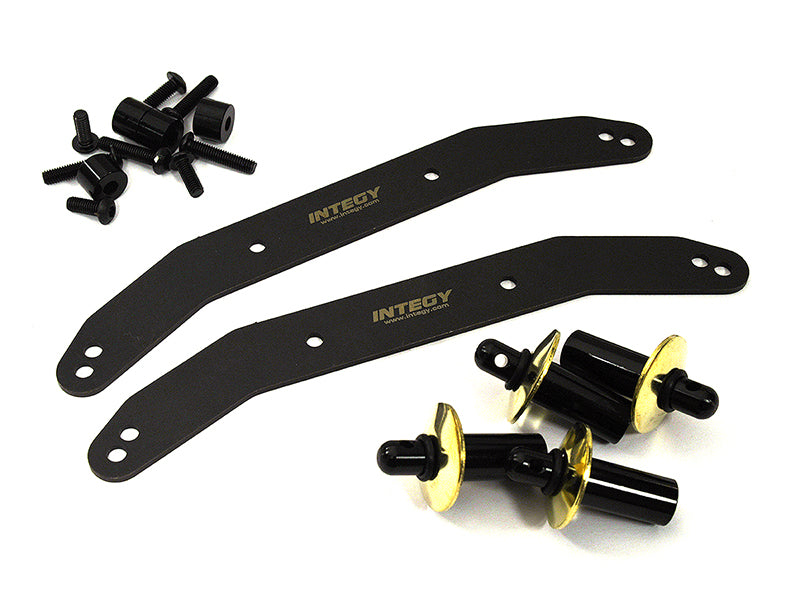 F&R Body Posts Set for Traxxas 1/10 4X4 EHD & VXHD Shock Towers