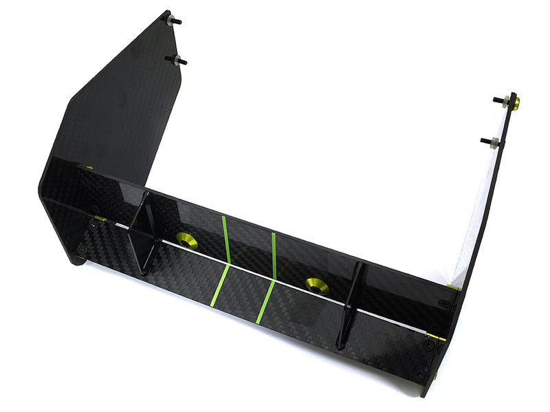 Carbon Fiber Rear Aero Wing Kit for Arrma 1/7 Limitless ARA320525 ARA320526