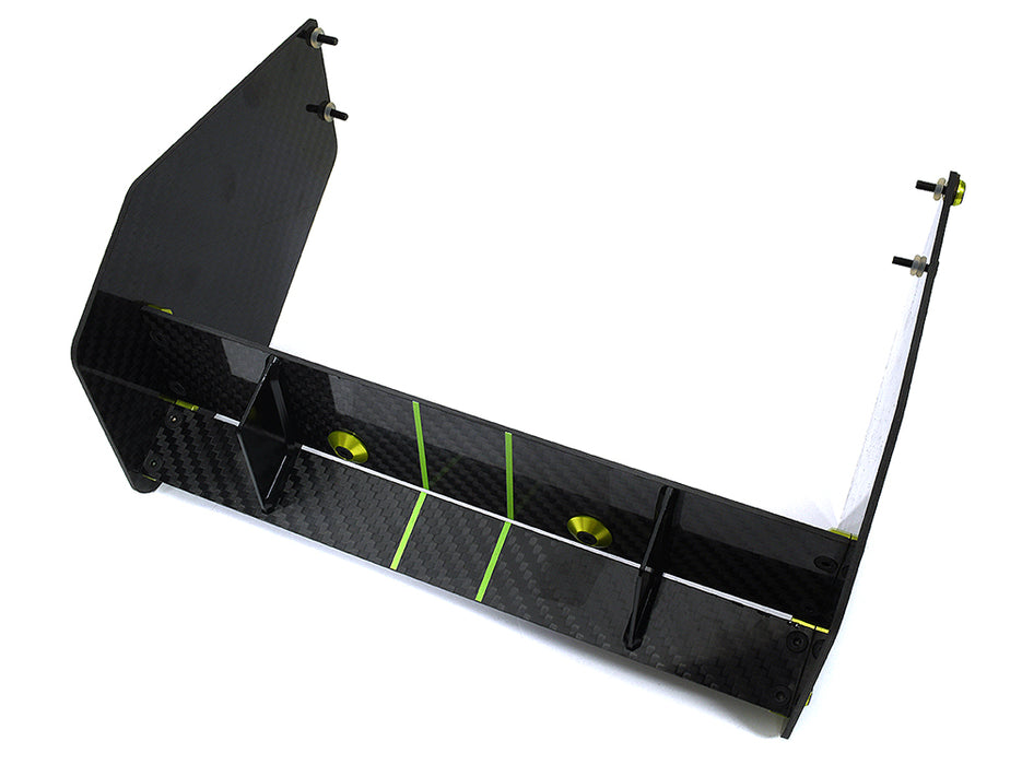 Carbon Fiber Rear Aero Wing Kit for Arrma 1/7 Limitless ARA320525 ARA320526