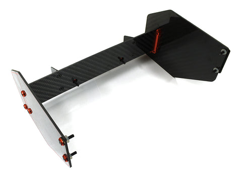 Carbon Fiber Rear Aero Wing Kit for Arrma 1/7 Limitless All-Road Bash