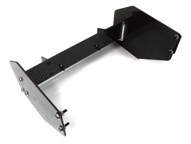 Carbon Fiber Rear Aero Wing Kit for Arrma 1/7 Limitless All-Road Bash