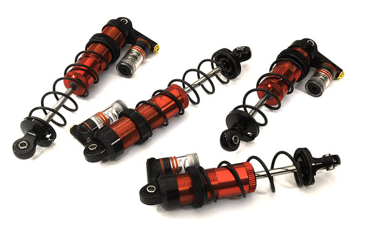 Billet Machined Piggyback Shocks (4) for Arrma 1/10 Vorteks 4X4 3S BLX