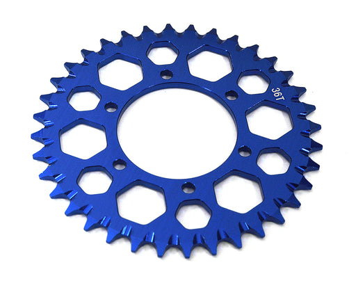 Billet Machined 36T Hub Chain Sprocket for Losi 1/4 Promoto-MX Motorcycle