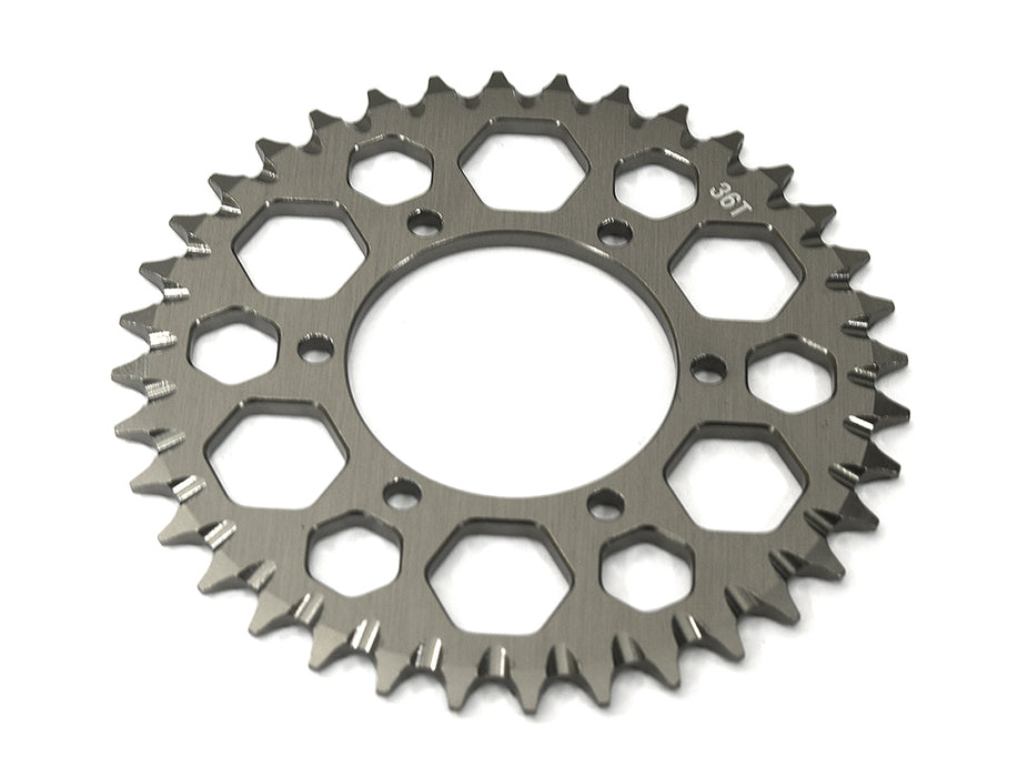 Billet Machined 36T Hub Chain Sprocket for Losi 1/4 Promoto-MX Motorcycle