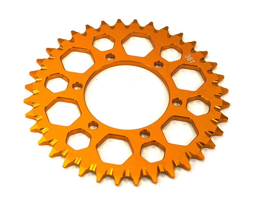 Billet Machined 36T Hub Chain Sprocket for Losi 1/4 Promoto-MX Motorcycle