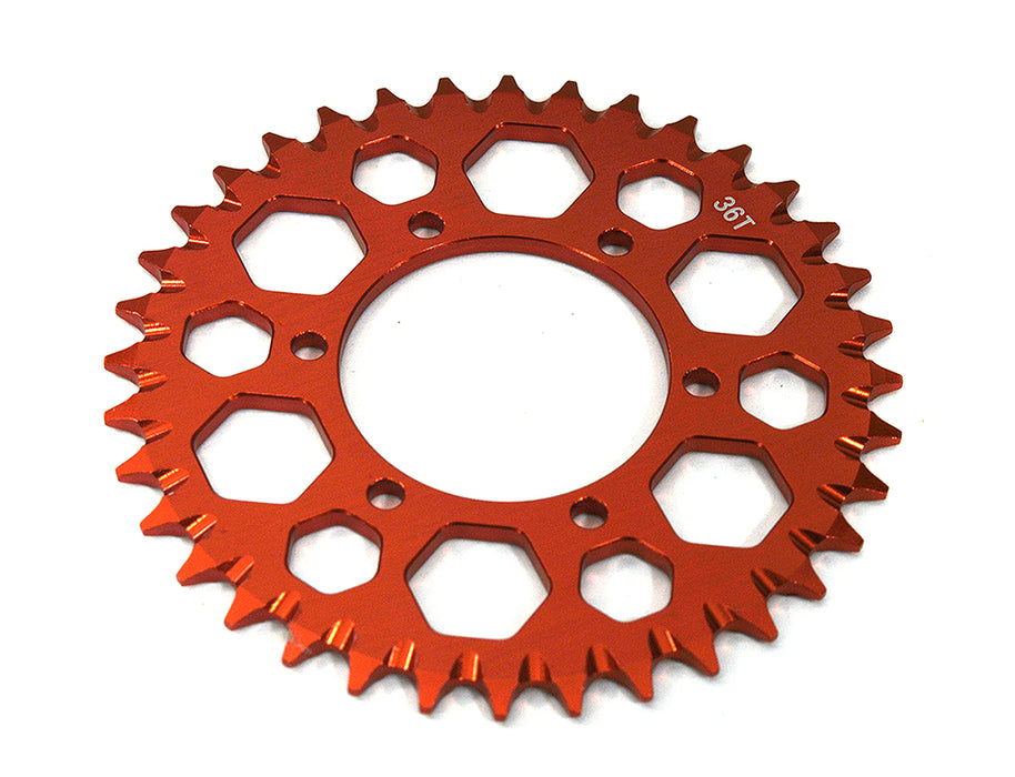 Billet Machined 36T Hub Chain Sprocket for Losi 1/4 Promoto-MX Motorcycle