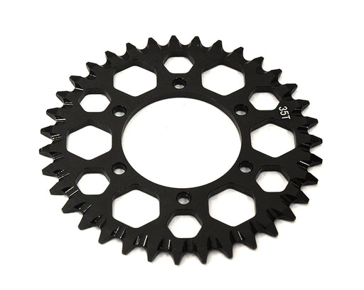 Billet Machined 35T Hub Chain Sprocket for Losi 1/4 Promoto-MX Motorcycle