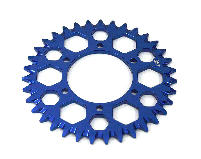 Billet Machined 35T Hub Chain Sprocket for Losi 1/4 Promoto-MX Motorcycle