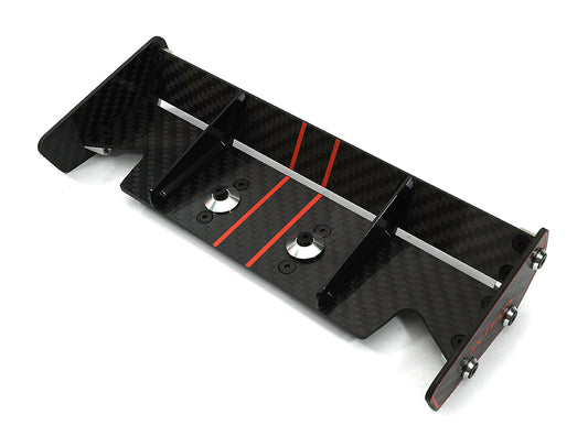 Carbon Fiber Rear Aero Wing Kit for Arrma 1/8 Outcast 6S BLX