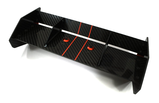 Carbon Fiber Rear Aero Wing Kit for Arrma 1/5 Kraton 4X4 8S BLX