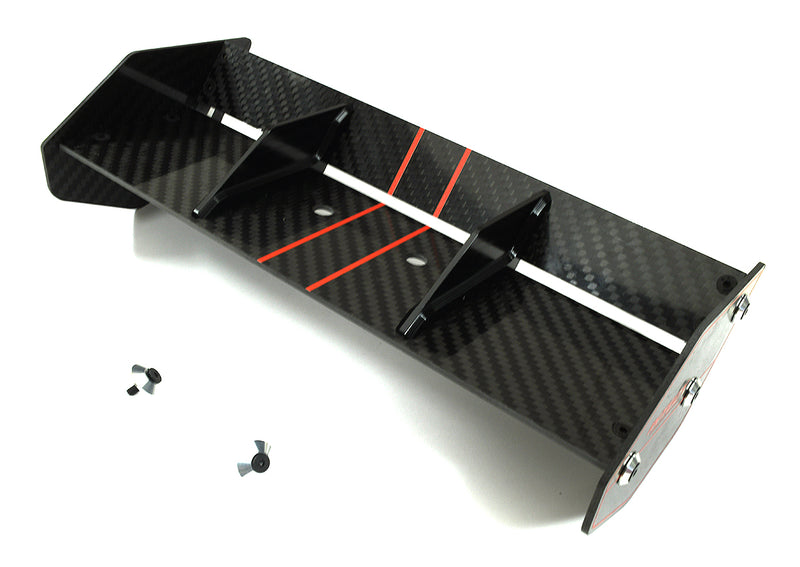 Carbon Fiber Rear Aero Wing Kit for Arrma 1/8 Kraton 6S BLX