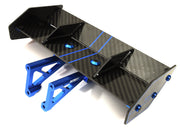 Carbon Fiber Rear Aero Wing Kit for Traxxas 1/8 Sledge 4WD