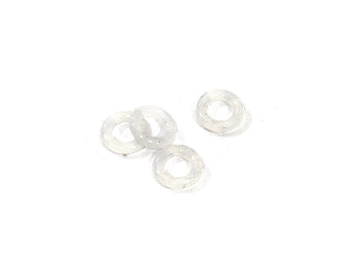 P4 Replacement Clear O-Ring 4pcs 8x4x2mm Size for 4mm Shock Shafts