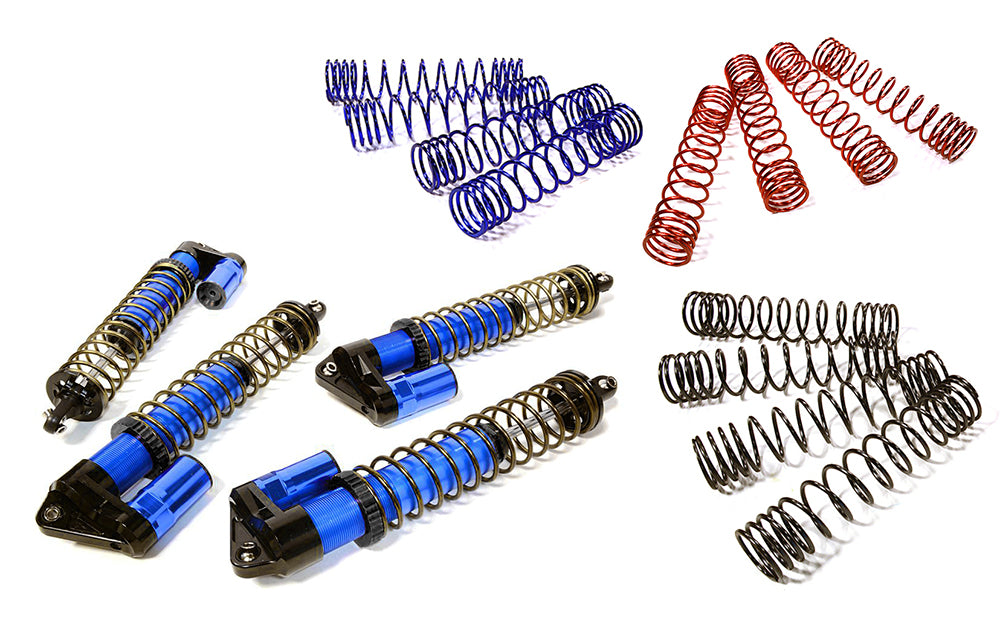 Performance Piggyback Shock Kit (4) for Traxxas X-Maxx w/ WideMaxx