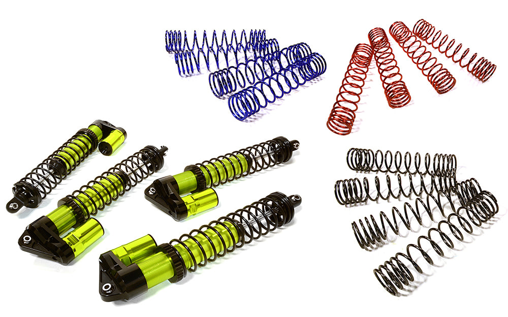 Performance Piggyback Shock Kit (4) for Traxxas X-Maxx w/ WideMaxx