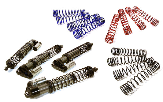 Performance Piggyback Shock Kit (4) for Traxxas X-Maxx w/ WideMaxx