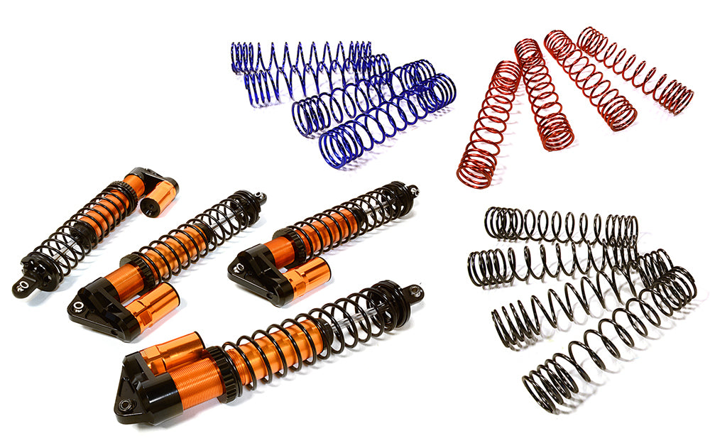 Performance Piggyback Shock Kit (4) for Traxxas X-Maxx w/ WideMaxx