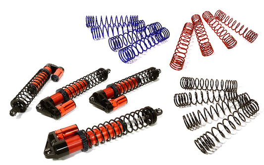 Performance Piggyback Shock Kit (4) for Traxxas X-Maxx w/ WideMaxx