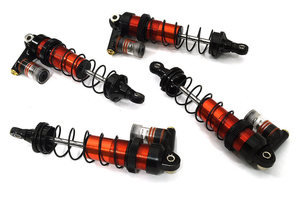 Billet Machined Piggyback Shock Set for Losi 1/10 2WD 22S Drag, ST & SCT