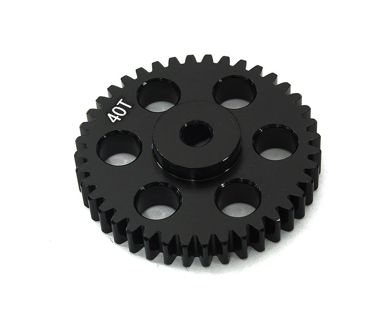 Machined 40T Hard Anodized Transmission Gear for Losi 1/4 Promoto-MX Motorcycle