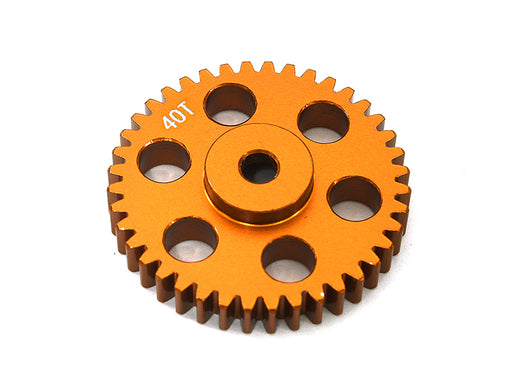 Machined 40T Hard Anodized Transmission Gear for Losi 1/4 Promoto-MX Motorcycle