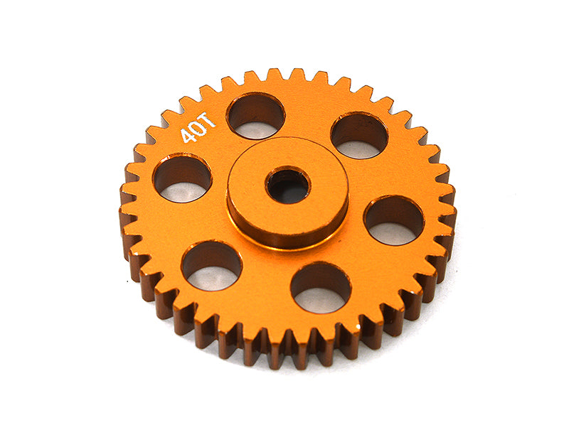 Machined 40T Hard Anodized Transmission Gear for Losi 1/4 Promoto-MX Motorcycle