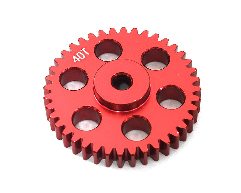 Machined 40T Hard Anodized Transmission Gear for Losi 1/4 Promoto-MX Motorcycle
