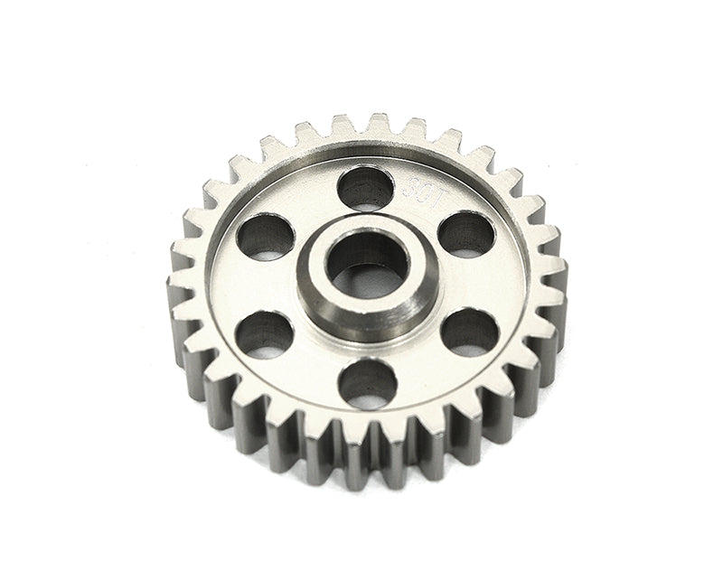 Machined 30T Hard Anodized Transmission Gear for Losi 1/4 Promoto-MX Motorcycle