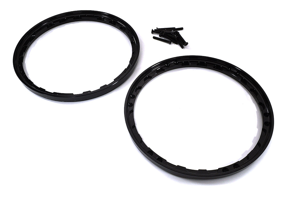 Beadlock Front Wheel Reinforcement Ring Set for Losi 1/4 Promoto-MX Motorcycle