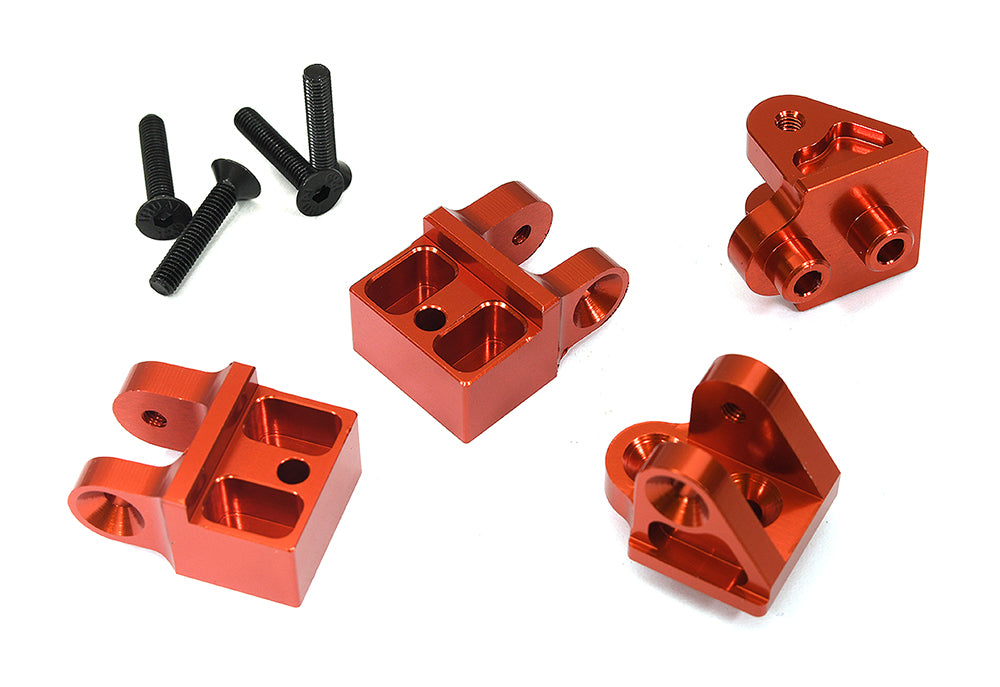 Billet Machined Rear Trackrod Mounts (4) for Losi 1/6 Super Baja Rey 2.0