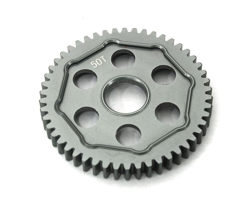 Machined 50T Hard Anodized Transmission Gear for Losi 1/4 Promoto-MX Motorcycle