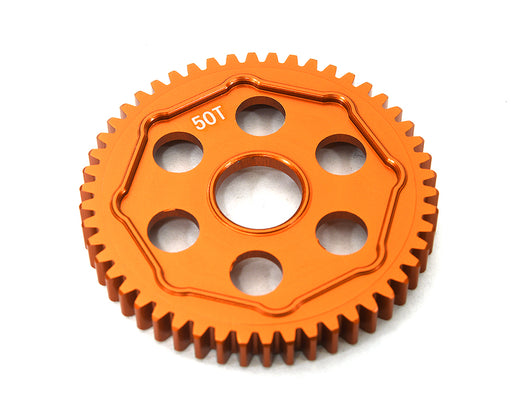 Machined 50T Hard Anodized Transmission Gear for Losi 1/4 Promoto-MX Motorcycle