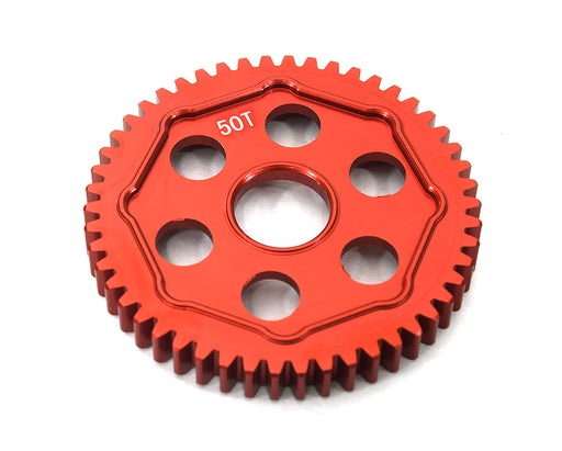 Machined 50T Hard Anodized Transmission Gear for Losi 1/4 Promoto-MX Motorcycle