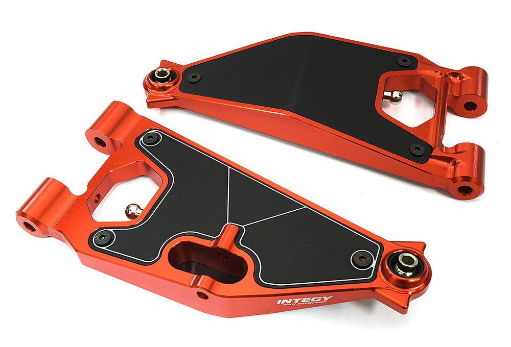 Billet Machined Front Lower Suspension Arms for Losi 1/6 Super Baja Rey 2.0