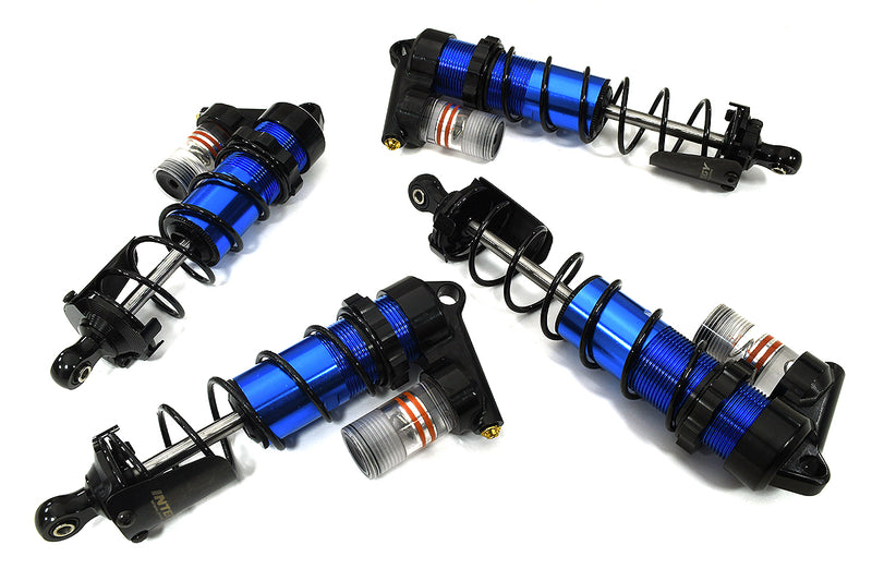 Billet Machined Piggyback Shock (4) Set for Arrma 1/10 Kraton 4X4 4S V2 BLX