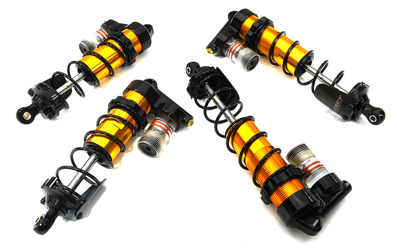 Billet Machined Piggyback Shock (4) Set for Arrma 1/10 Kraton 4X4 4S V2 BLX