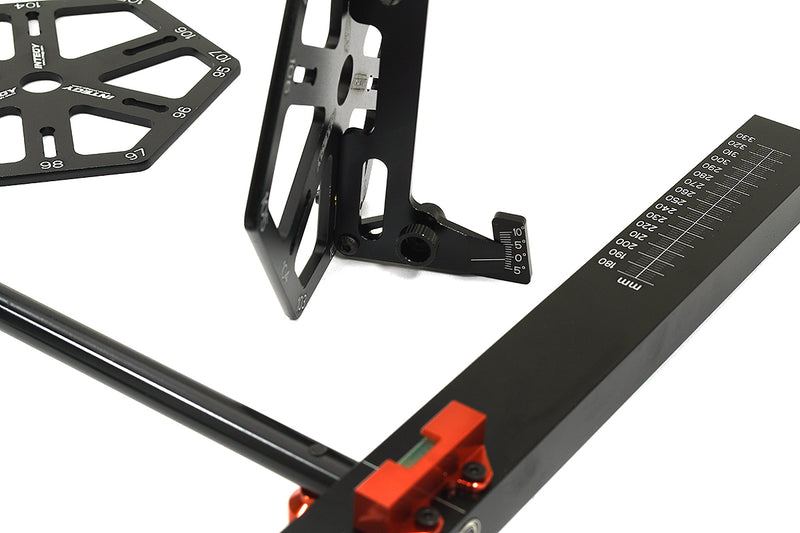 Tweak Station w/ Setup Wheels for Most 1/7 & 1/8 Scale O.D.=95-107mm W=180-330mm
