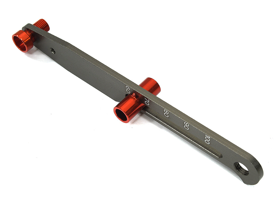 Side-by-Side Shock Length Gauge 62-102mm for 1/10 Scale