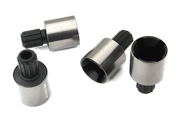 Billet Machined Steel Drive Cups (4) for Traxxas XRT & X-Maxx 8S