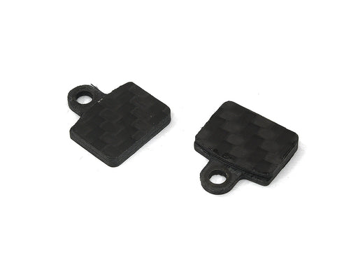 Carbon Fiber Front Brake Pads (2pcs) for Losi 1/4 Promoto-MX Motorcycle