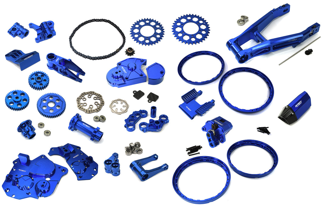 Billet Machined Alloy Conversion Kit Combo A for Losi 1/4 Promoto-MX Motorcycle