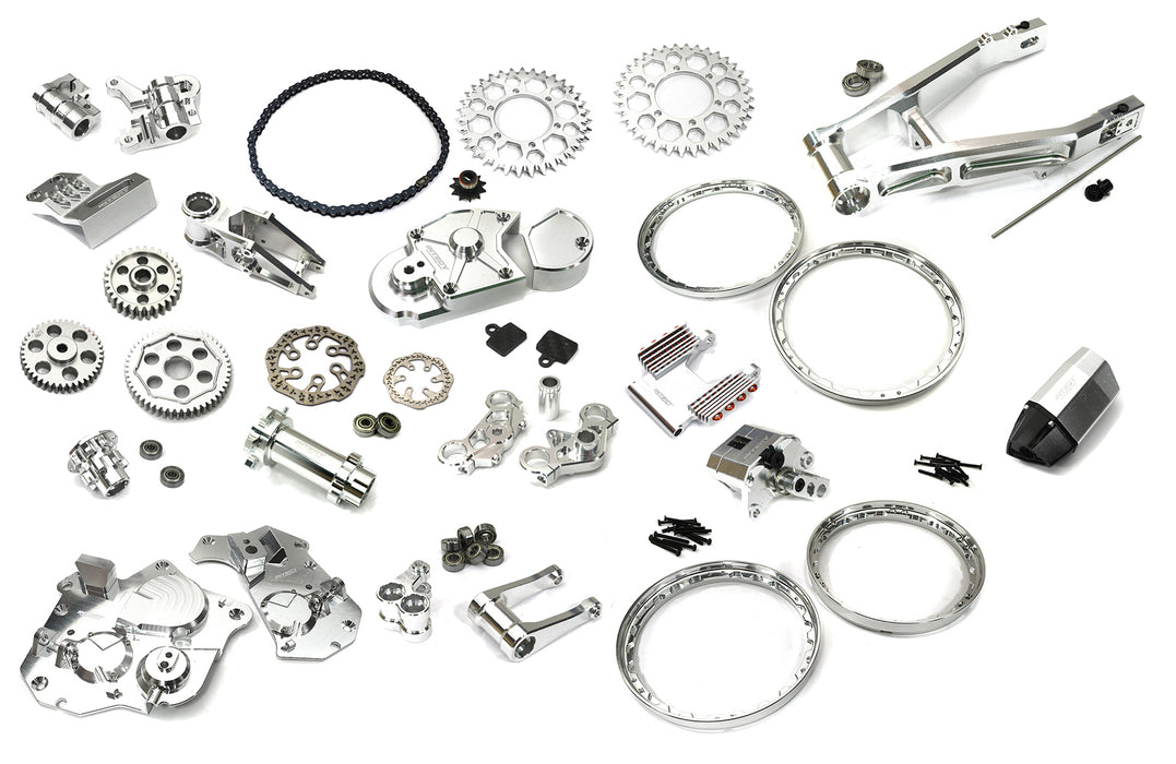 Billet Machined Alloy Conversion Kit Combo A for Losi 1/4 Promoto-MX Motorcycle