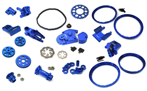 Billet Machined Alloy Conversion Kit Combo C for Losi 1/4 Promoto-MX Motorcycle