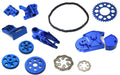 Billet Machined Alloy Conversion Kit Combo E for Losi 1/4 Promoto-MX Motorcycle