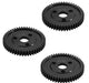 HD Steel Spur Gears 48T, 49T & 50T MOD1 Pitch for Traxxas w/ 3-Hole Adapter