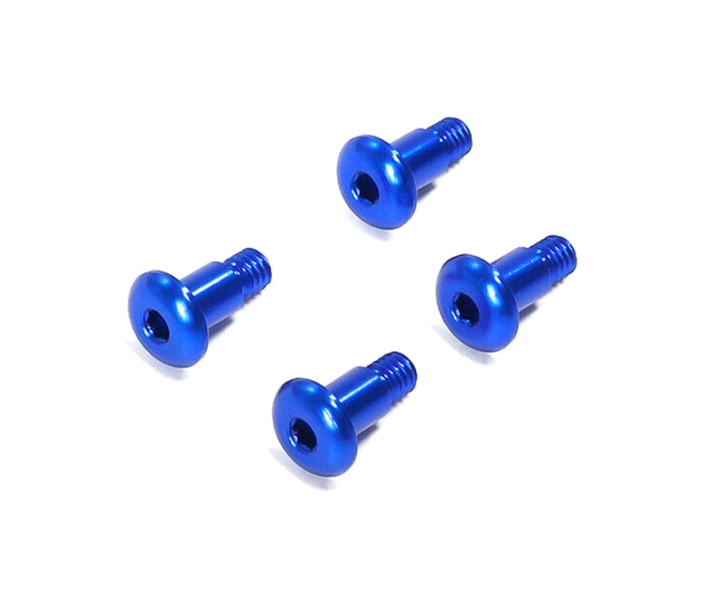 Alloy Machined 5mm King Pins w/ M4 Thread for Tamiya TT-02B