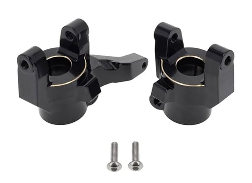 Brass Alloy Heavy-Duty Caster Blocks 249g Total for Axial SCX6 Crawler